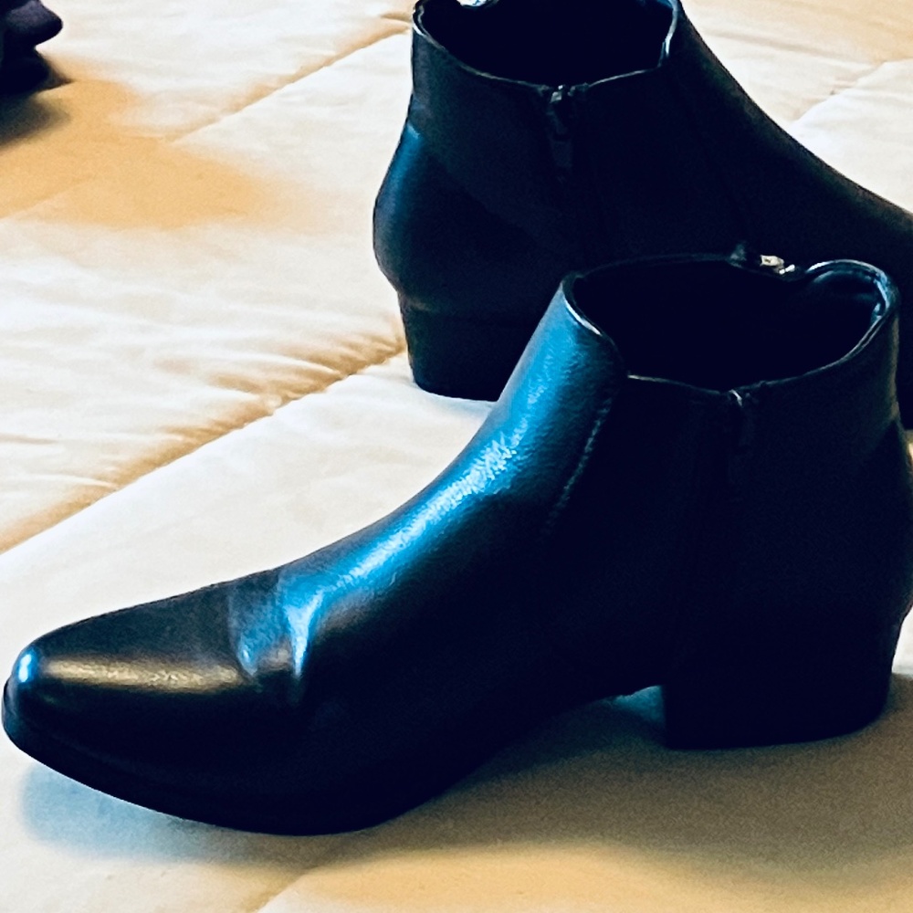 Black ankle boots  never worn